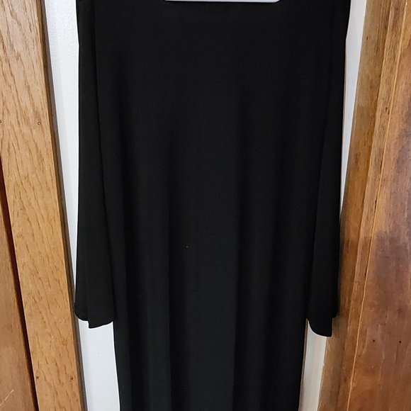 Black Dress with Bling on the Shoulders - Picture 3 of 5